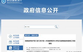 事關(guān)中小學(xué)生！陜西八部門最新通知！縮略圖