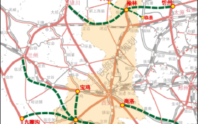 項目計劃公示！漢中至四川阿壩 （九寨溝）高鐵→縮略圖